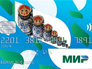 Cartao bancario russo Mir